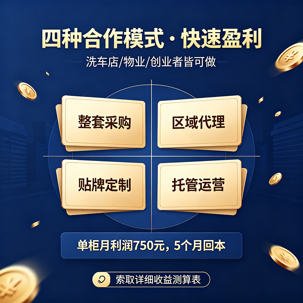 共享智能洗车钥匙柜